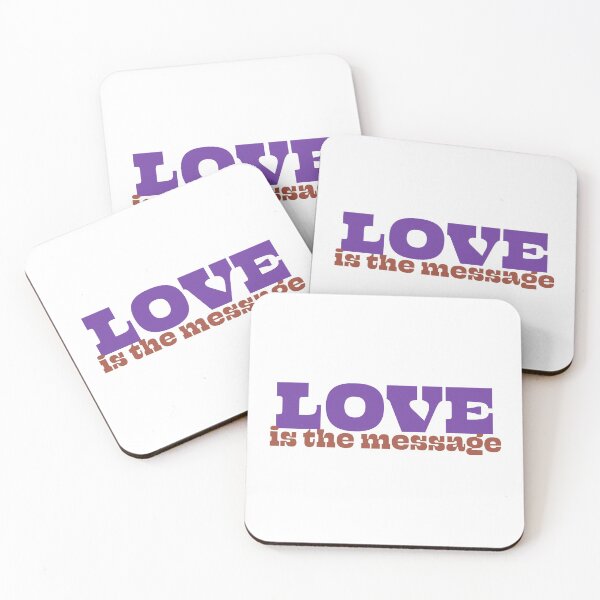 Item preview, Love is the Message designed and sold by FuzzyHoney.