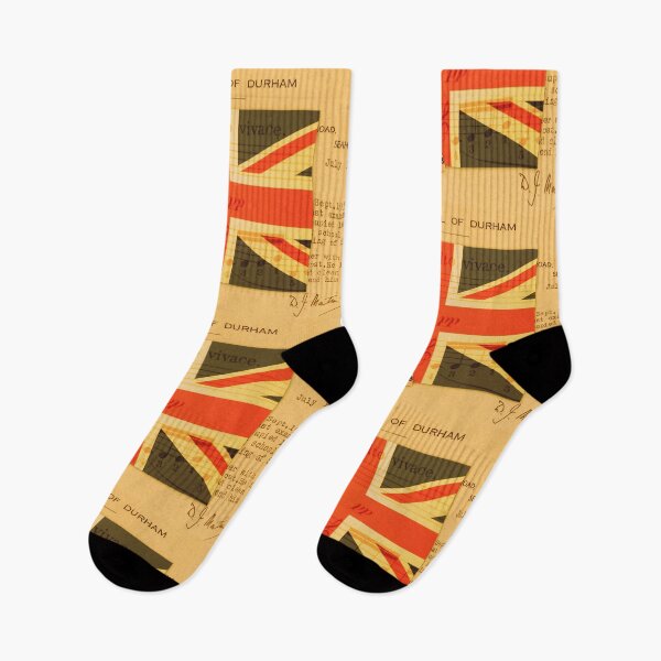 Item preview, British Flag on Letter from 1950's with Music Notes and Stamps designed and sold by RachelAlbang.