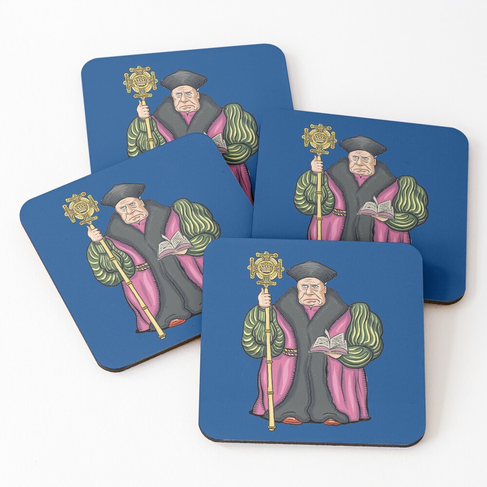 Thomas Cranmer Coasters (Set of 4)