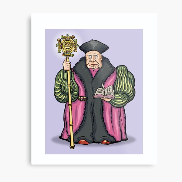 Thomas Cranmer Metal Print
