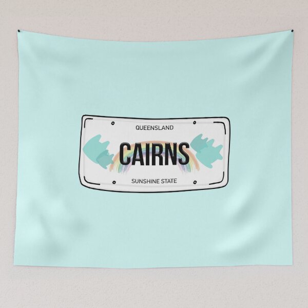 Item preview, Cairns License plate  designed and sold by Ayarat Burke.