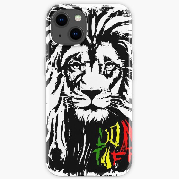 Lion Tuff Lion Head iPhone Soft Case