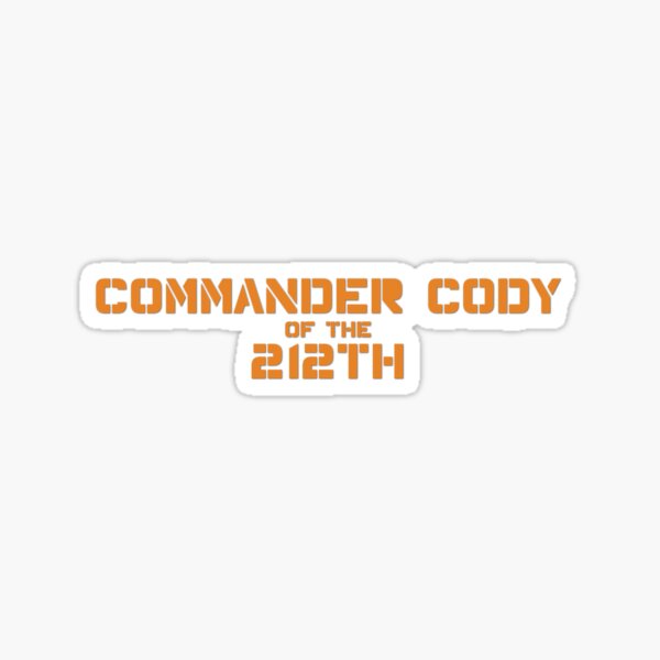 Vista previa del artículo con la obra «Comandante Cody», diseñado y vendido por melanieks42.