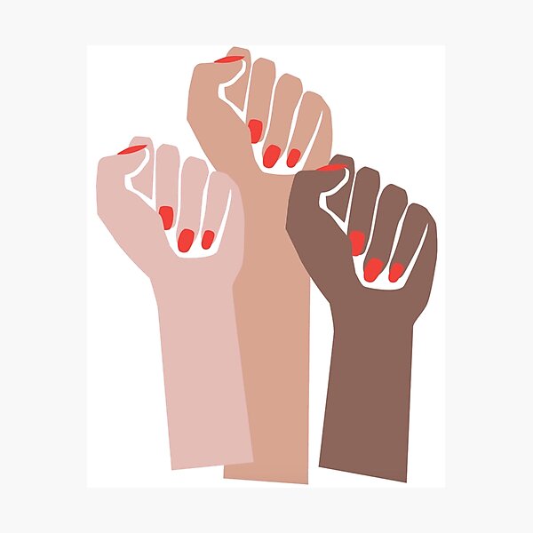 Frauenpower Fotodruck