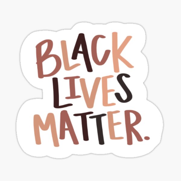Black Lives Matter Sticker (#2) Sticker