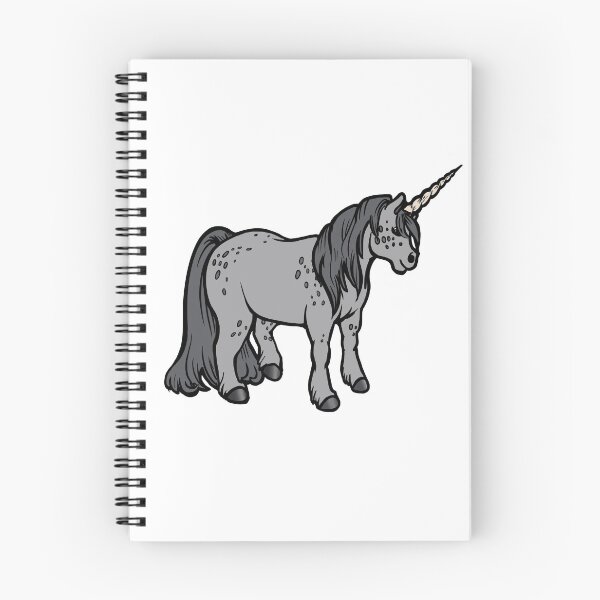 Item preview, Friendly Dappled Gray Unicorn  designed and sold by RJKpoyp.
