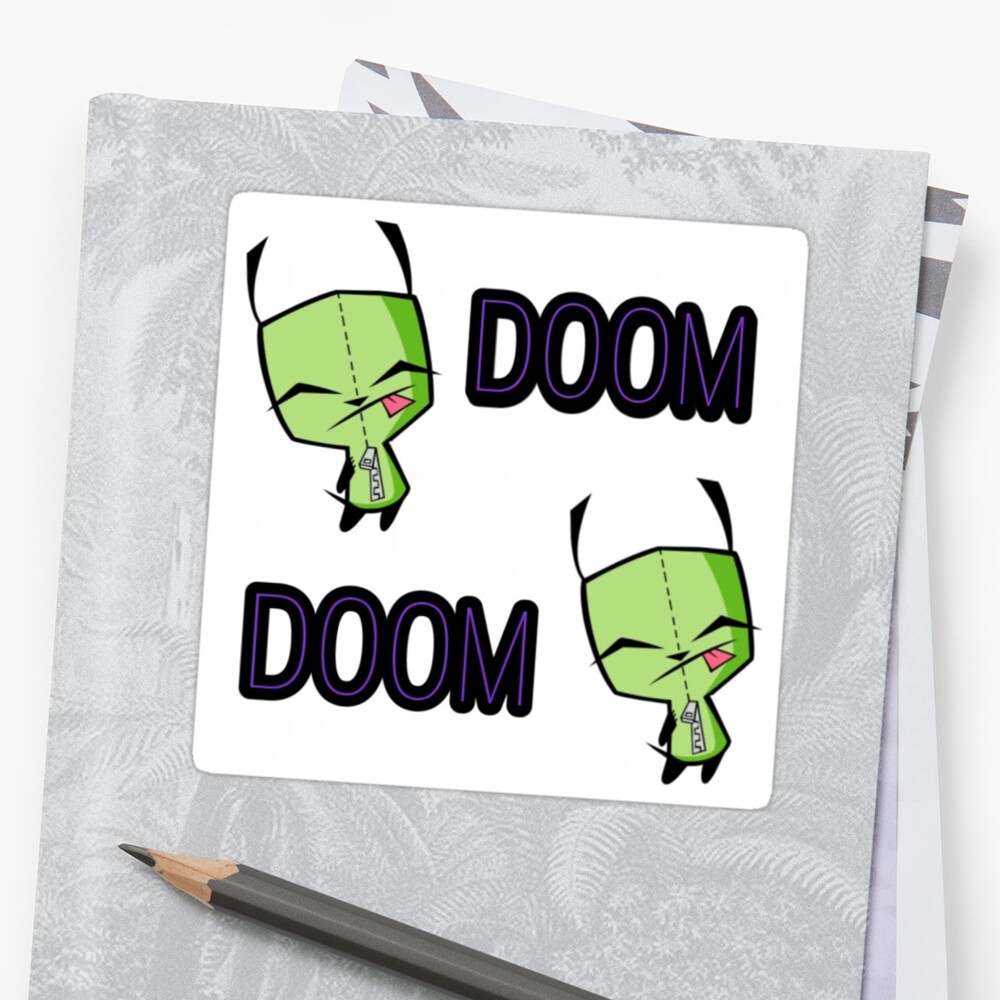 Invader Zim Gir SVG