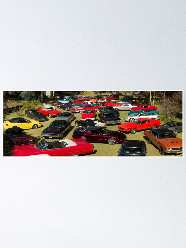 Thumbnail 1 of 3, Poster, Muscle Cars designed and sold by AndyFeltonPix.
