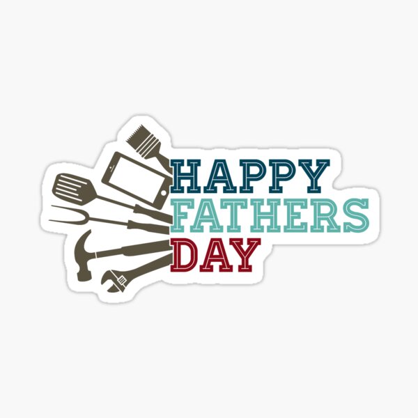 Transparent Decal Stickers Of Fishing You A Happy Fathers Day
