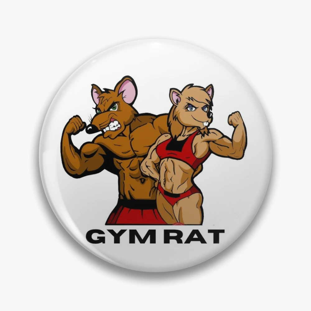 gym rat' Poster, picture, metal print, paint by Sevin Yoga