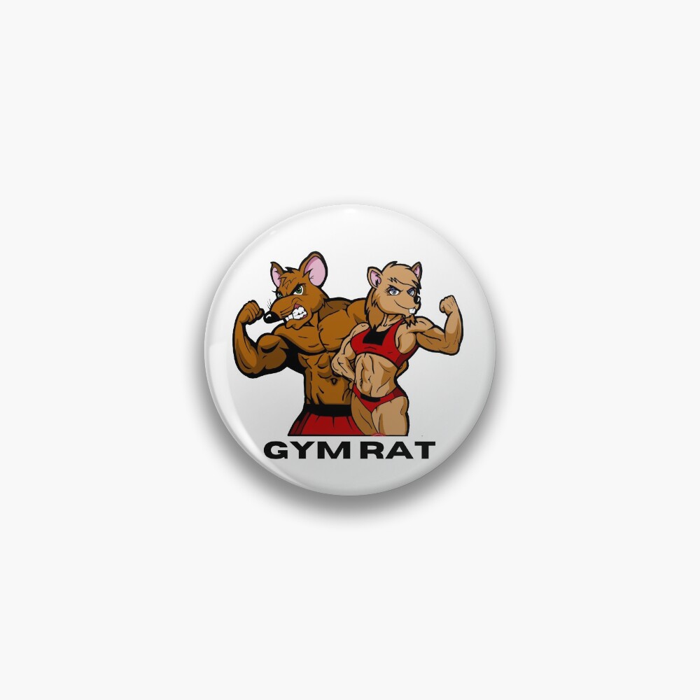 Gym Rat Pin Gym Pin Gym Rat 