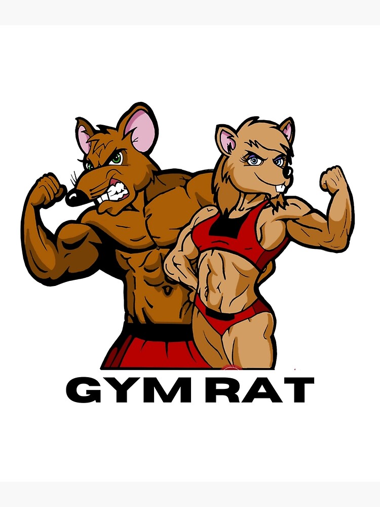 Gym Rat' Poster – blackboyphantasy