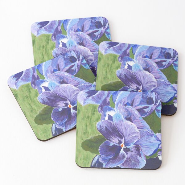 Item preview, Purple Pansies designed and sold by Jan Palmer.