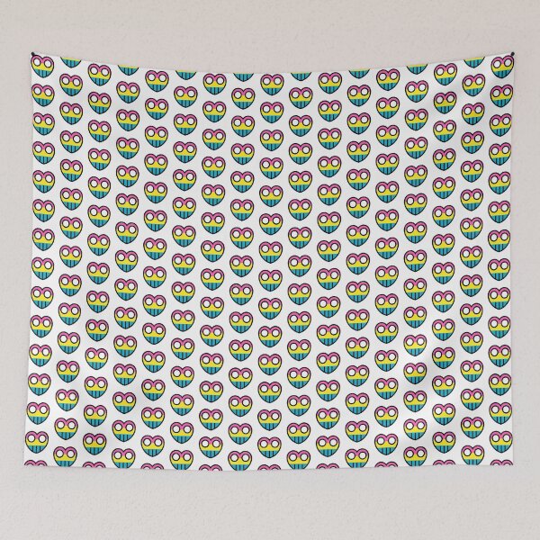 Item preview, The Bar Bots Heart Pan Pride Flag designed and sold by Picklerocket.