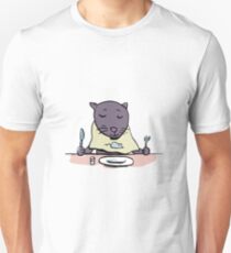 hungry cat Unisex T-Shirt