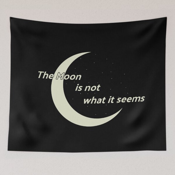 Item preview, The Moon Is Not What It Seems designed and sold by punkauracrystal.