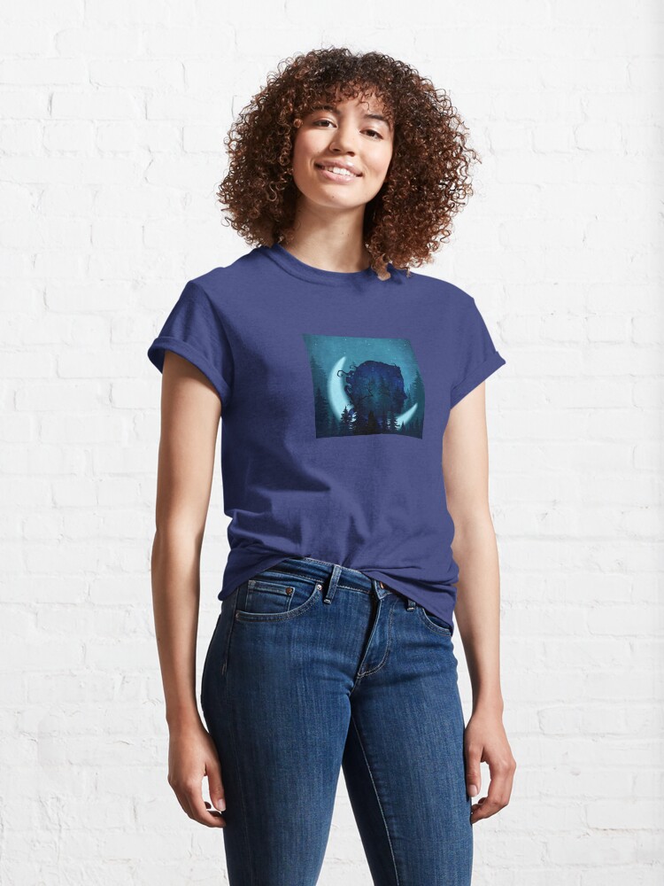 Alternate view of Lady of the Forest Classic T-Shirt