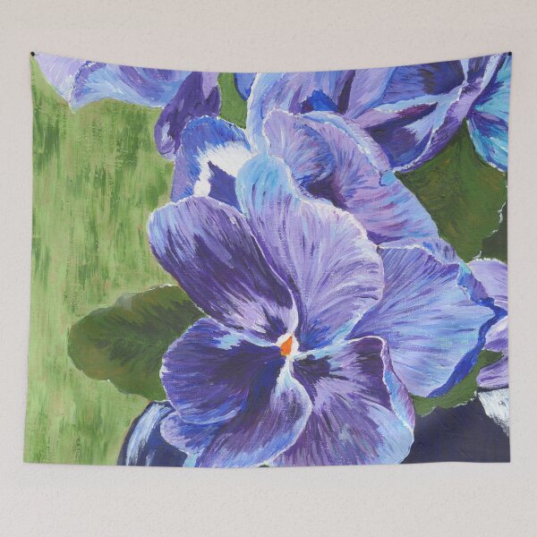 Item preview, Purple Pansies designed and sold by Jan Palmer.