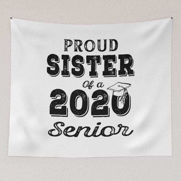 Item preview, Proud Sister of A 2020 Senior designed and sold by AnimaLovers.