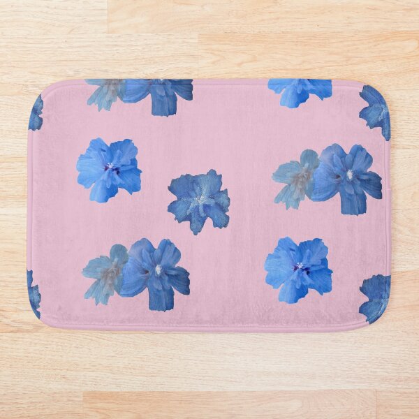 Item preview, Blue Chiffon Hibiscus floral art designed and sold by AbbysArtz.