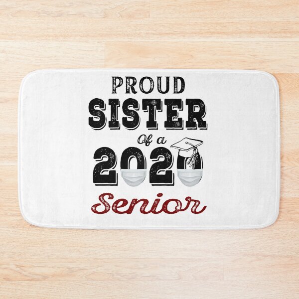 Item preview, Proud Sister of A 2020 Senior Mask designed and sold by AnimaLovers.