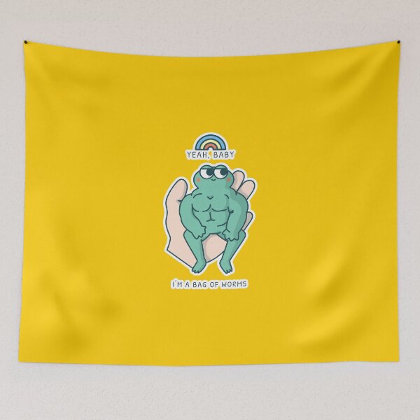 Item preview, Yeah, Baby | Muscular Frog designed and sold by AladdinMktgs.