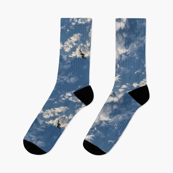 Item preview, Blue sky with puffy clouds designed and sold by SmirkingDesigns.