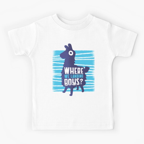 Vbucks Kids T Shirts Redbubble - grand opening loot llama merch store roblox