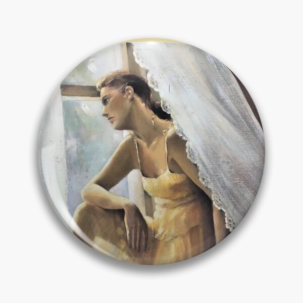 Item preview, "Sorry Julia"  Julia, a beautiful, young lady waiting at the window, notice, a late note left upon the dresser.. designed and sold by CarolineDenaro.
