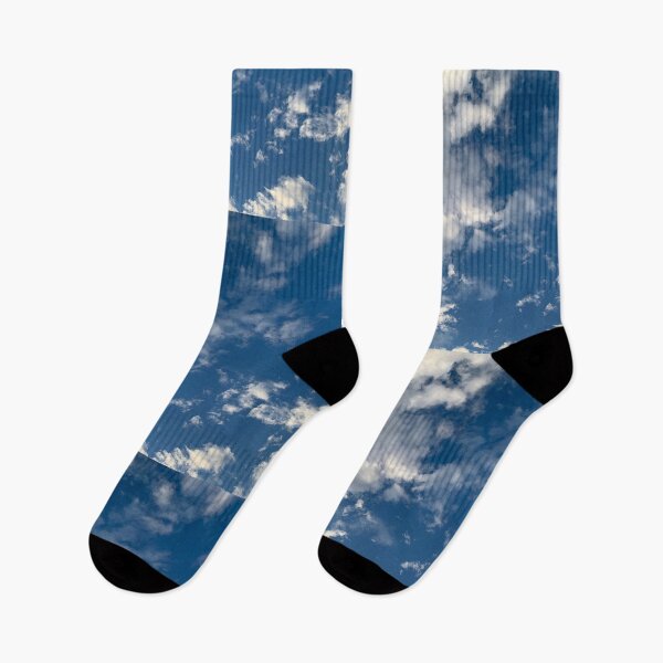 Item preview, Blue sky with puffy clouds designed and sold by SmirkingDesigns.