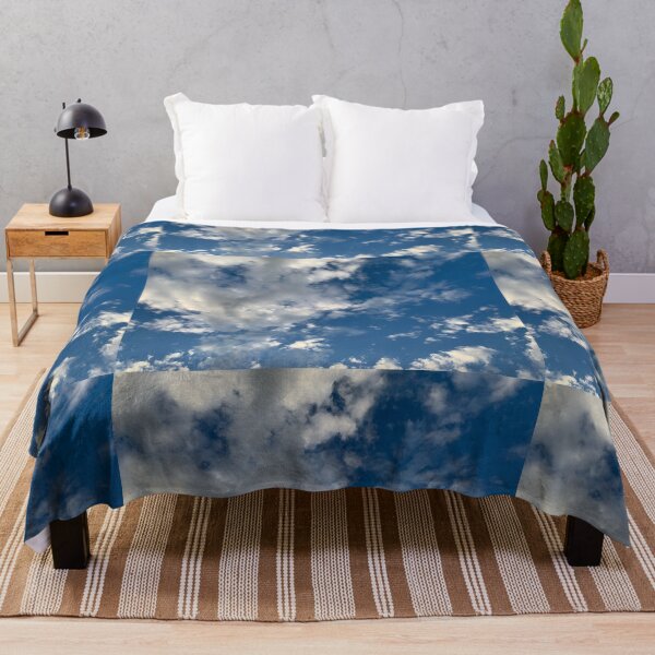 Item preview, Blue sky with puffy clouds designed and sold by SmirkingDesigns.