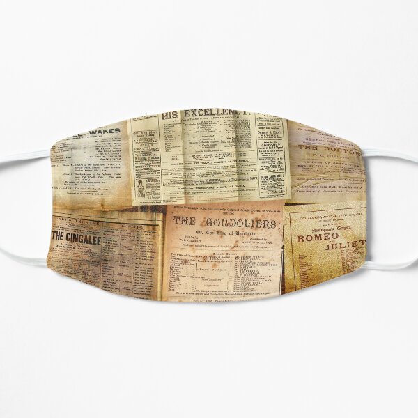 The Playbills Flat Mask