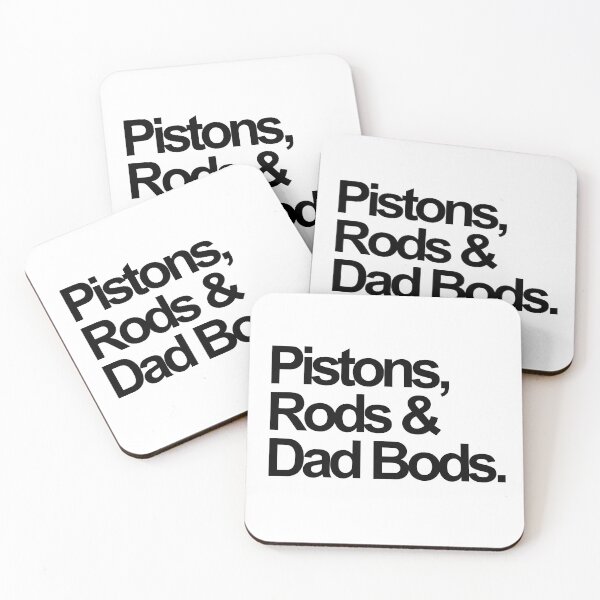 Item preview, Pistons, Rods & Dad Bods. designed and sold by FriendsList.