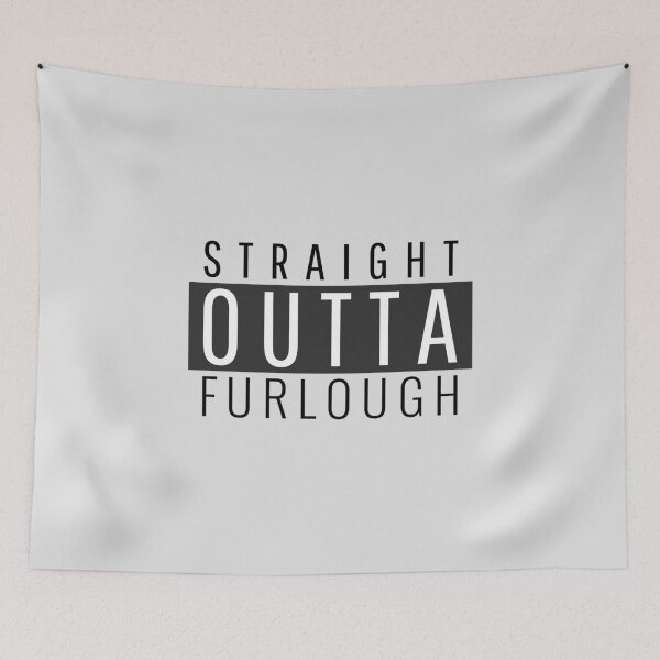 Item preview, Straight outta Furlough v2 designed and sold by CLPDesignLab.