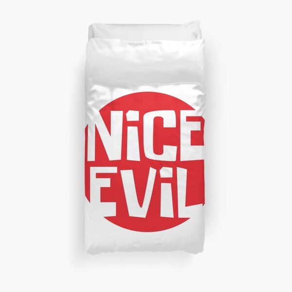 Nice Evil Duvet Cover