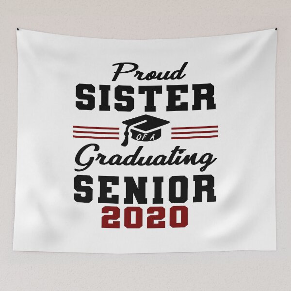 Item preview, Proud Sister of A Graduating Senior 2020  designed and sold by AnimaLovers.