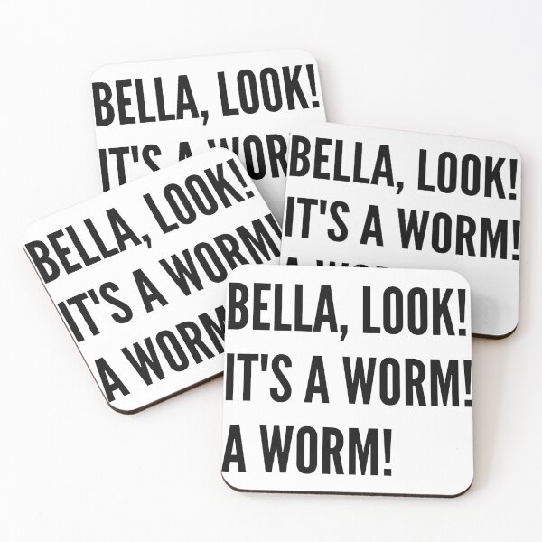 Item preview, Bella, look! It's a worm! designed and sold by ethanybay.