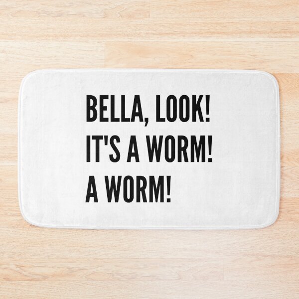 Item preview, Bella, look! It's a worm! designed and sold by ethanybay.