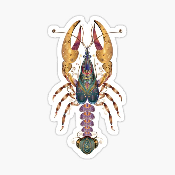 Item preview, Royal Gold Lobster Animal Totem-Awaken your magick powers designed and sold by Nobiya.
