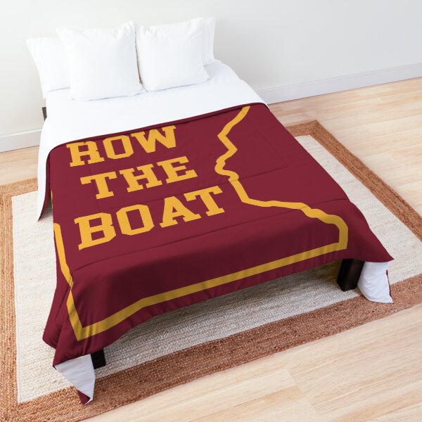 Row the Boat MN Outline Comforter