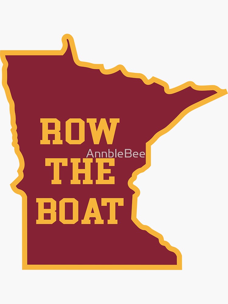 Row the Boat MN Outline