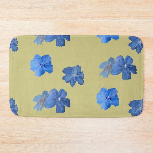 Item preview,  Blue Chiffon Hibiscus floral art designed and sold by AbbysArtz.