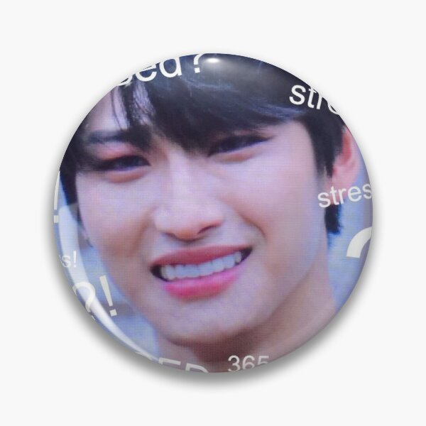 Item preview, ateez seonghwa stress meme designed and sold by pinklynii.