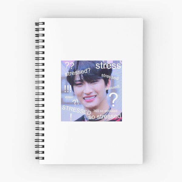 Item preview, ateez seonghwa stress meme designed and sold by pinklynii.