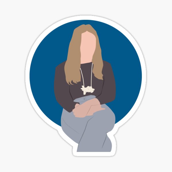 Vista previa del artículo con la obra «Maggie Rogers se encuentra con Pharrell», diseñado y vendido por Jessica Dea.