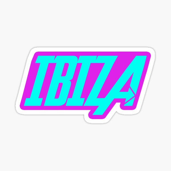Ibiza Clubbing Sticker