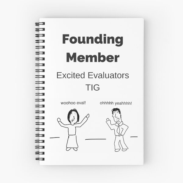 Item preview, Excited Evaluators TIG designed and sold by Chris Lysy.
