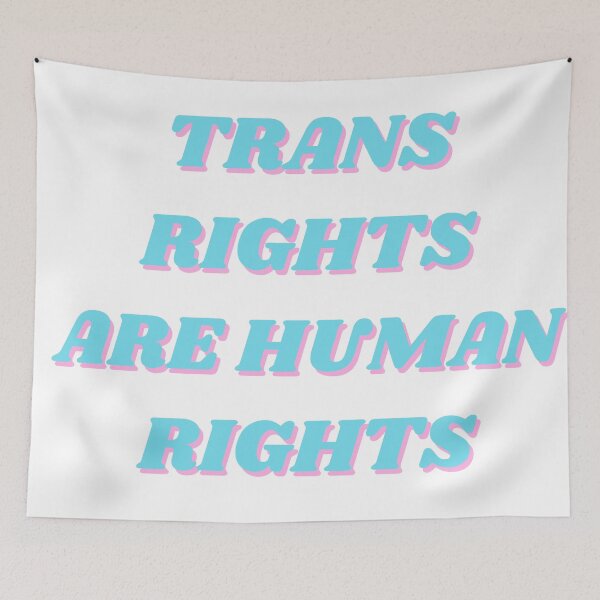 Item preview, Trans Rights are Human Rights designed and sold by Lightning Imagery ..