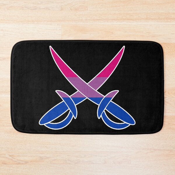 Item preview, Bisexual Pride Pirate Swords - Dual Wielding designed and sold by halberdier.