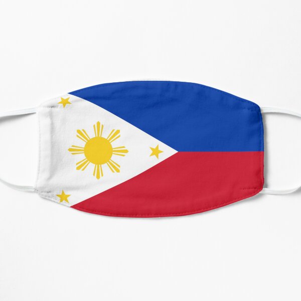Masque facial du drapeau des Philippines Masque sans plis